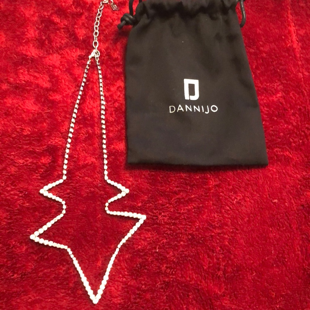 Dannijo Crystal Lotus Necklace